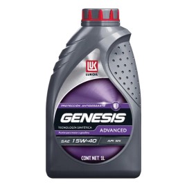 Aceite Motor Sintético Lukoil Genesis Advanced Sae 15w-40 1l