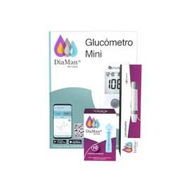 Glucómetro Diaman Mini + 10 Lancetas