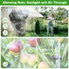Large Fruit Tree Netting, 2 Pack 8x8Ft Garden Netting Pest