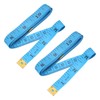 uxcell 2pcs 1.5M 4.92Ft 60" Tailor Seamstress Soft Plastic Flexible