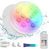 QOLNBY Pool Lights, Rechargeable Submersible LED Lights, IP68 Waterproof Underwater