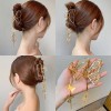 Govssing Pinzas Para Cabello Mujer Niña Mariposa Metal Horquilla 5pzs