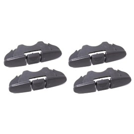 Dishwasher Slide Stop Dishrack Upper Rack Track Slide Rail Stop Clip W10508950 Compatible with Whirlpool Kenmore (4)