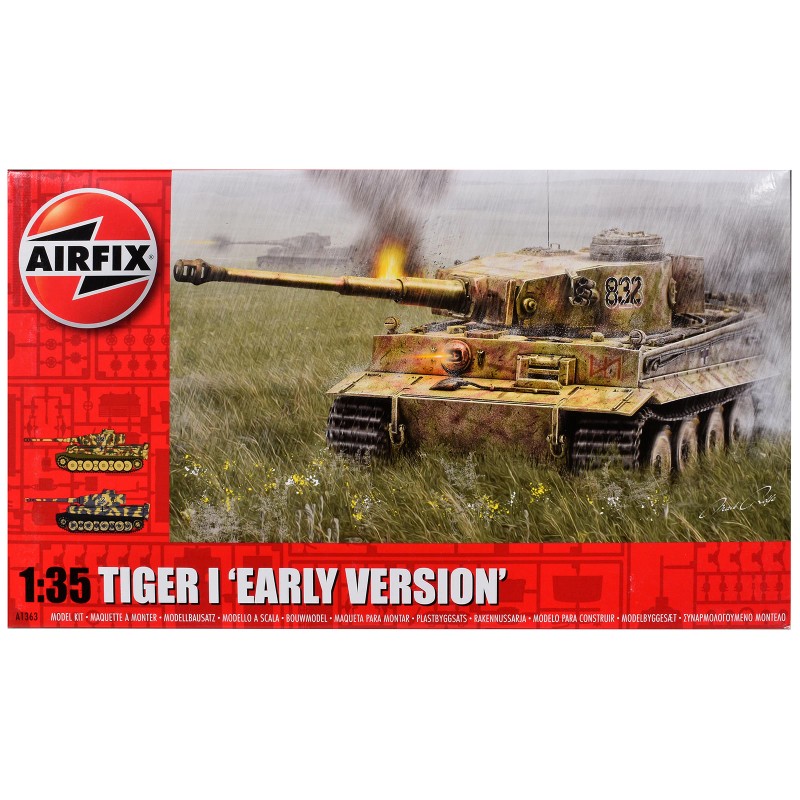 Airfix 1/35 Plastic Model Kit DCD Level 3 German Tiger