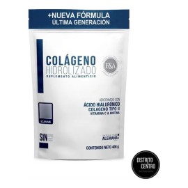 Colágeno Hidrolizado + Biotina, Vitamina C, Ácido Hialurónico sin sabor en polvo 400g