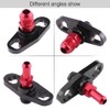 Keenso Fuel Distributor Pressure Regulator Aluminium Alloy Adapter Fuel Valves