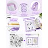 Yemax Sealing Pad, Large, A5 Binder, 6 Holes, Transparent Refills