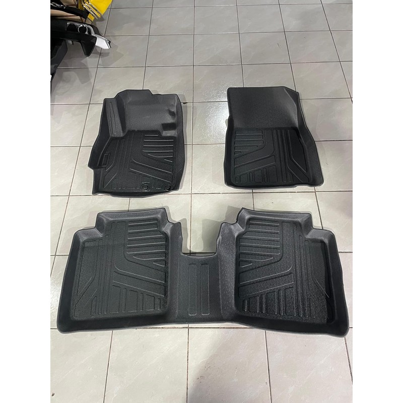Genérico Tapetes Tipo Charola 3D para Versa 2012-2019, Juego Completo,