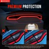 Smoked Tail Light Lens Cover Protectors Compatible with 2015-2024 for