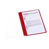 Oxford A4 File Folders Plastic Red Pack of 10