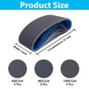 15 Pack 3 x 21 Sanding Belts, Extra Fine Grit