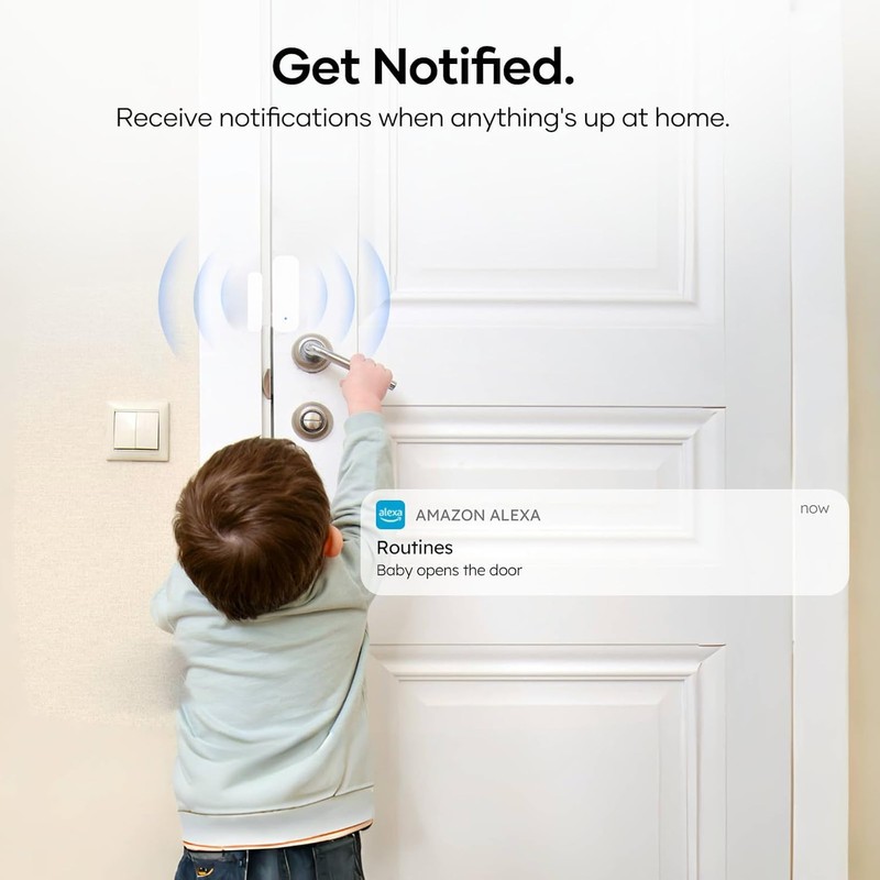 GDSanlian Zigbee Smart Contact Sensor, Smart Home Security System, Home