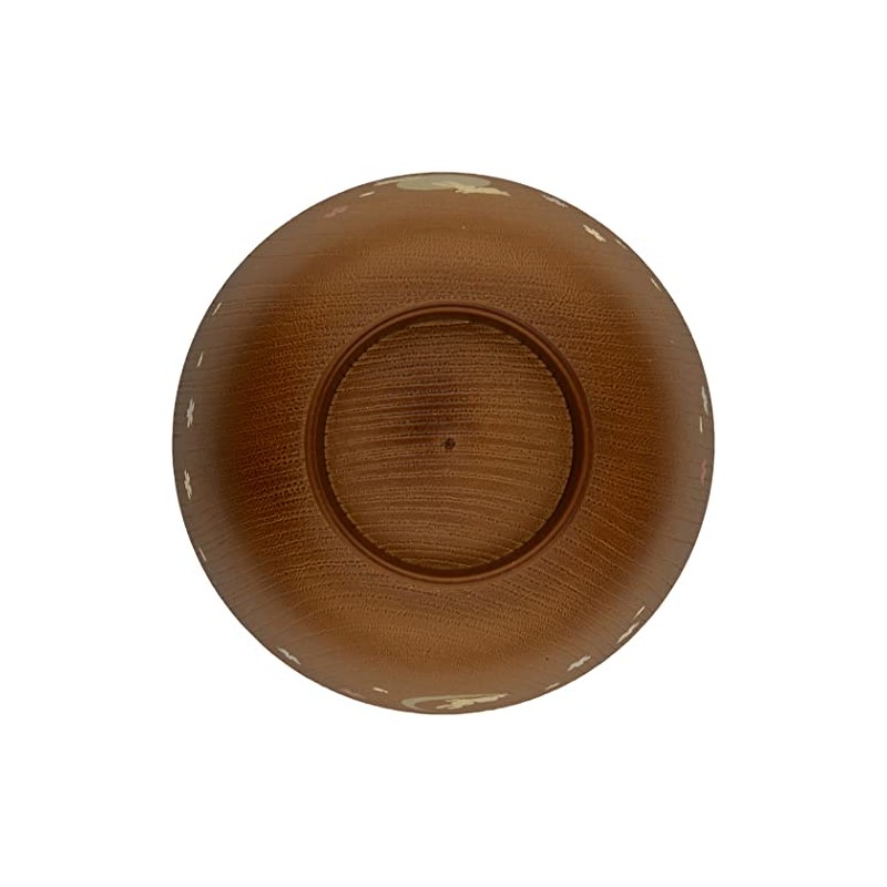 Yamanaka Lacquer M16339-1 Range Kyoto Type Heathered Soup Bowl Moon