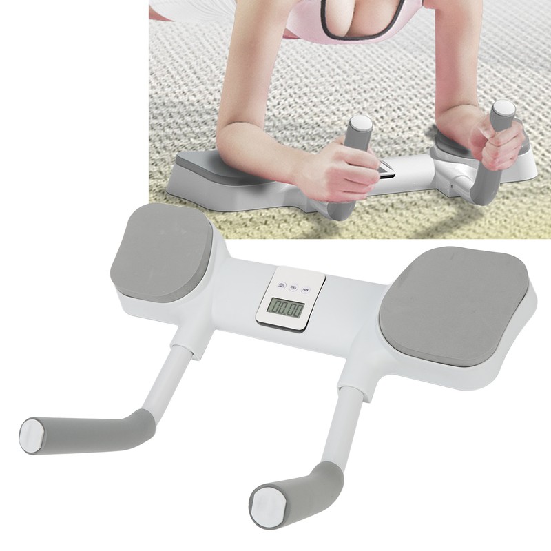 Plank Board Core Trainer Timing Display Angle Adjustable Slip Resistant
