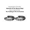 10G 8mm Black Stainless Steel Huggie Earrings Huggie Hoop Earrings