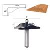 Raised Panel Router Bit 1/2 Inch Shank, 3" Diameter, Professional
