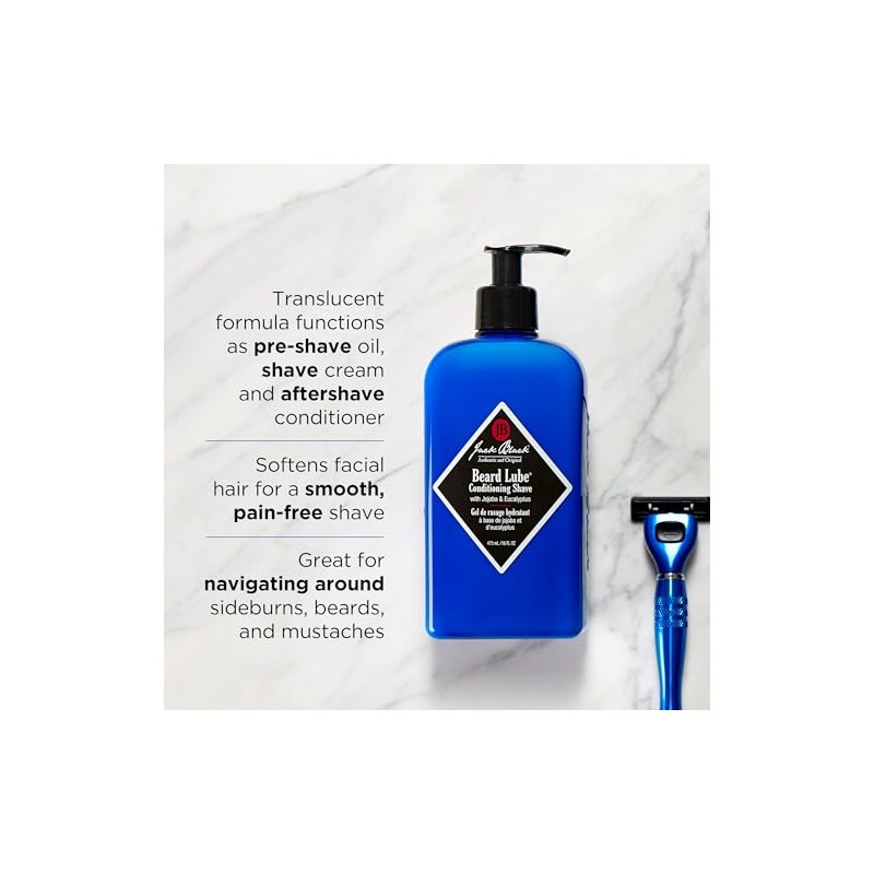 Jack Black Beard Lube - Acondicionador de afeitado, otro, 6