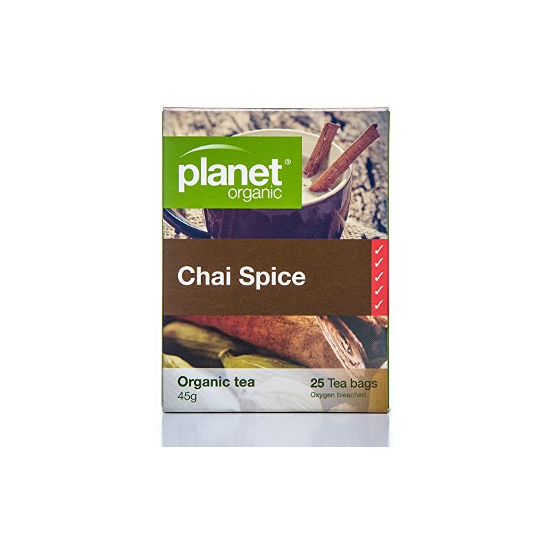 Planet Organic Chai Spice 25 Tea Bags