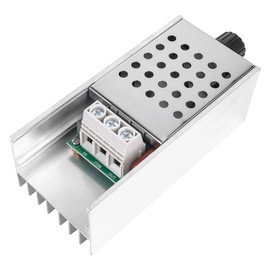 10000W Motor Speed Controller, High Power AC 110V 120V 220V Electronic Voltage Regulator with Shell for Dmming Speed/Temperature Regulation