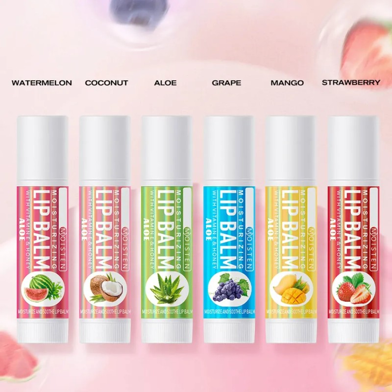 Set De Bálsamo Labial Con Sabor A Fruta Bálsamo Labial