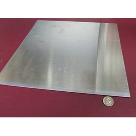2024-T3 Aluminum Sheet .032" Thickness x 12" Width x 12" Length 1 Pc