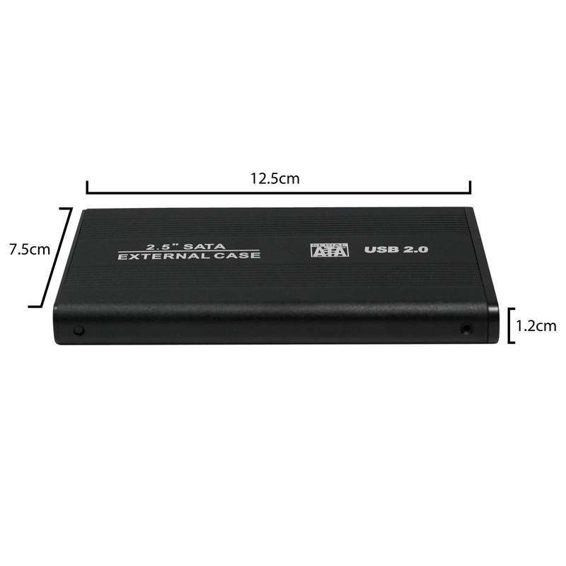 DIGIFLEX 2.5 Sata to USB Hard Drive Caddy HDD Enclosure