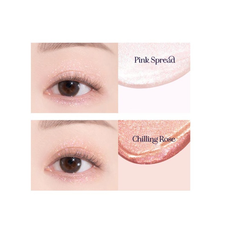 CLIO Palette + Lip + Eye Glitter Set 3items [LUCKY