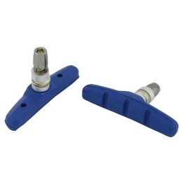 AltaLine V-Brake Bicycle 70mm Brake Shoes W/Nut Blue.
