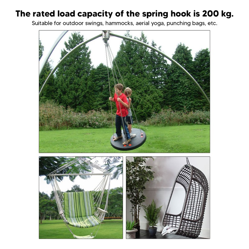 Heavy Bag Spring 304 Stainless Steel 200kg 360 Degree Rotation