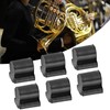 Horn Piston Rubber Pad, 7Pcs Noise Resistant Rotary Valve Horn
