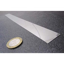 430 Stainless Steel Sheet .012" Thickness x 1.00" Width x 12" Length 8 Pcs