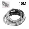 Jackfru 10 m brush seal door seal, Grey (5 Mm