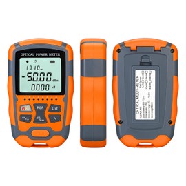 Duogalia Fiber Optic Tester Portable Fiber Light Power Tester -50~26dB Built-in 30Km Visual Fault Locator (OPM&VFL) with 1pc FC to LC Adapter