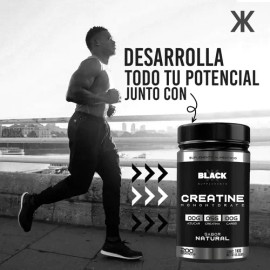 Black Supplements Creatina Monohidratada 1kg 200 Servs Sin Sabor                                                                                      