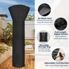 PureFit Waterproof Patio Heater Covers with Zipper, Heavy Duty Garden