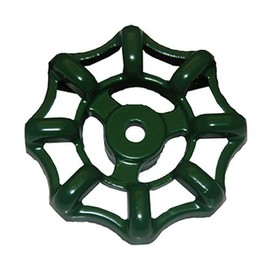 LASCO 1172065 01-5109 Metal Outside Faucet Hose Bibb Round Wheel Handle, 12 Point Broach