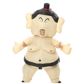GOPRIME Sumo Wrestler Fat Suit, Full Body Inflatable Costume for Party, Adult Size (Mr. Hond)