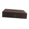 TEHAUX 1pc Retro Wooden Desktop Drawer Organizer Solid Wood Storage