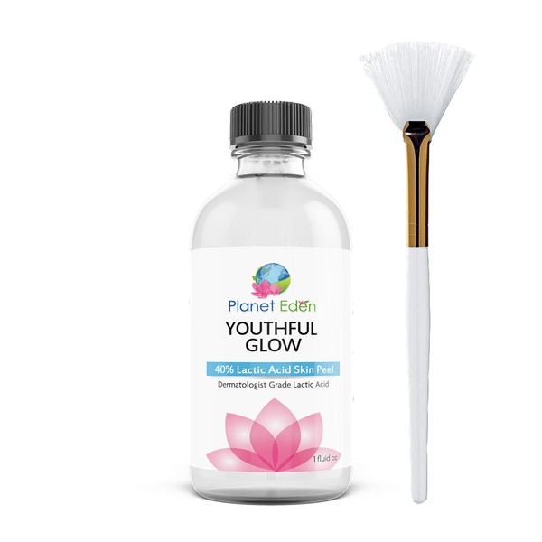 Planet Eden 40% Lactic Acid Skin Peel Kit and Fan