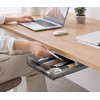 Under Desk Storage Drawer Organizer Set for Office & Home