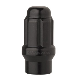 DPAccessories 23 Black 1/2-20 Closed End ET Spline Tuner Lug Nuts for Aftermarket Wheels LCE3L2HESBK04023