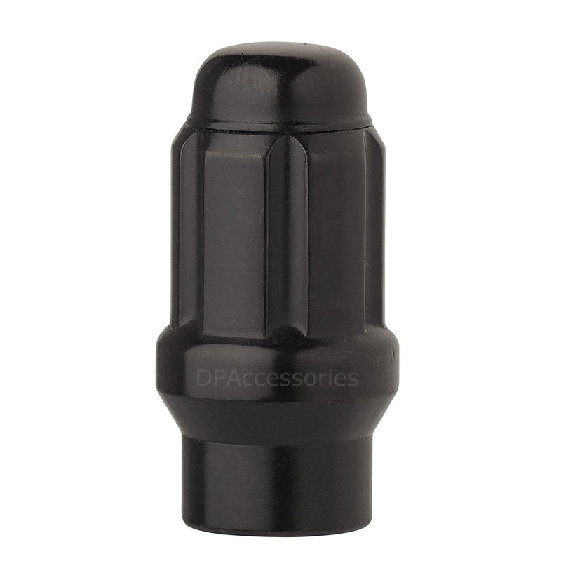 DPAccessories 23 Black 1/2-20 Closed End ET Spline Tuner Lug