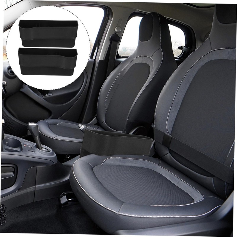 GLEAVI 2pcs Car Storage Seats Car Console Side Front Seat