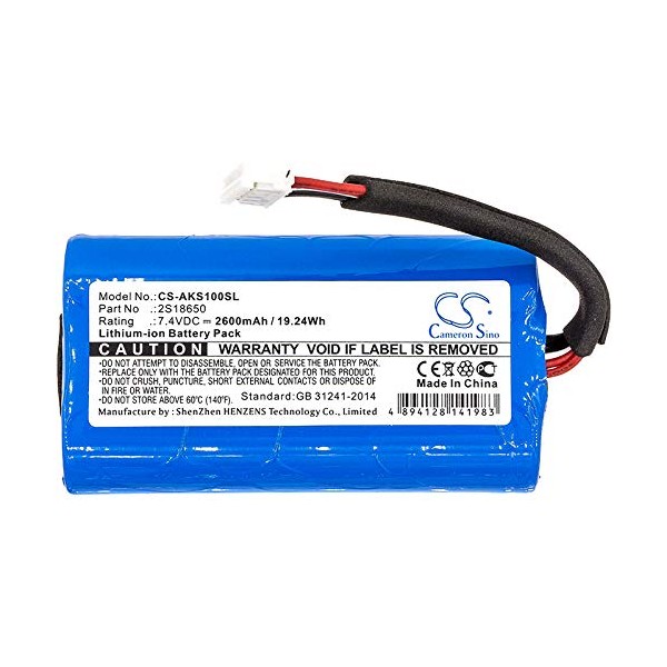 2600mAh Replacement Battery for Anker SoundCore Boost