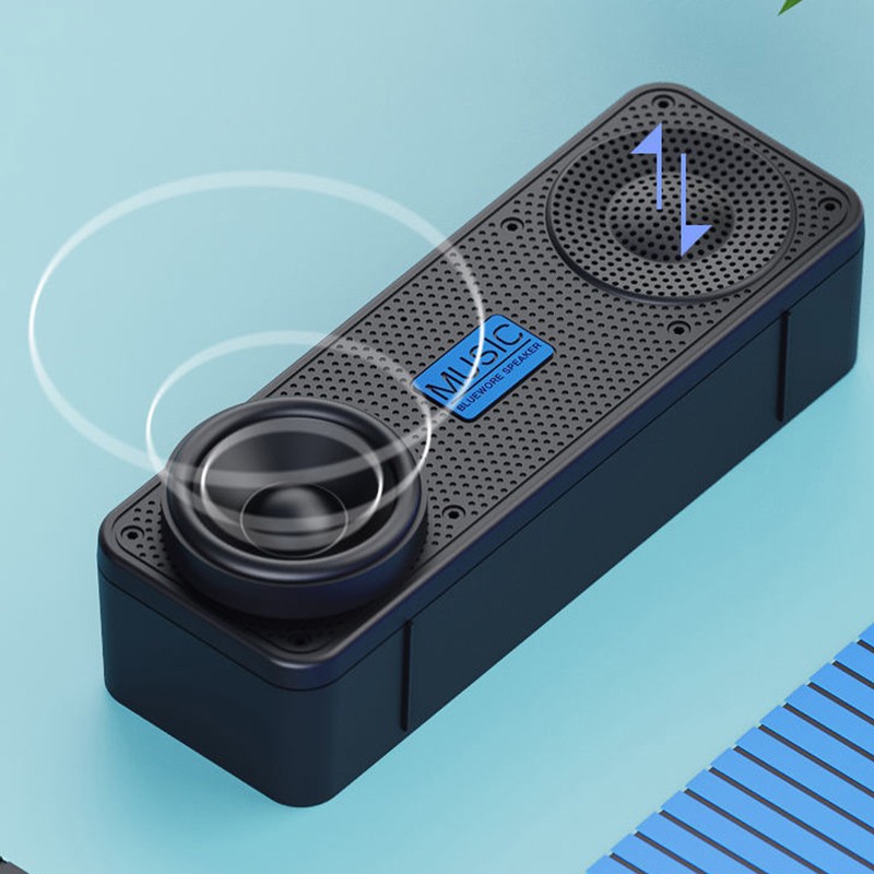 Bluetooth Speaker Subwoofer Hands Free Support Memory Card Multifunctional Rechargeable