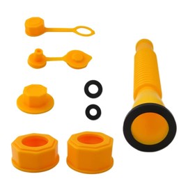 Performance Gas Can Spout Nozzle Vent Kit by XSPANDER for Plastic Gas Cans Old Style Cap,Aftermarket Replacement for Blitz Midwest Scepter Briggs & Stratton Most Models Gas Cans