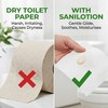 Hygienic cleansing lotion, cleanses, moisturizes, and hydrates the anorectal area