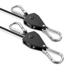VIPARSPECTRA Retractable Heavy Duty Ratchet Tie Down Straps [2 Pack,