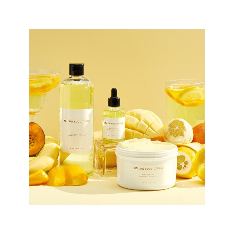 Graymelin 옐로우푸드 비타민 미백 크림 500g (미백기능성) Yellow Food Vitamin