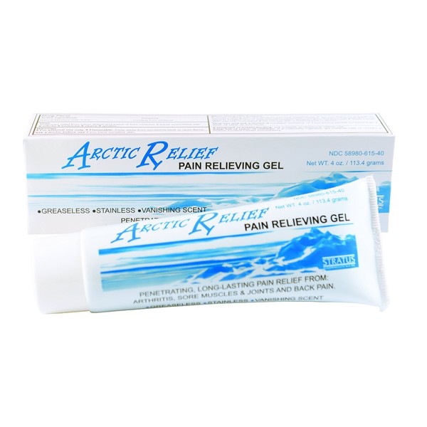 Arctic Relief Pain Relieving Gel - 4 Oz (Pack of 2)